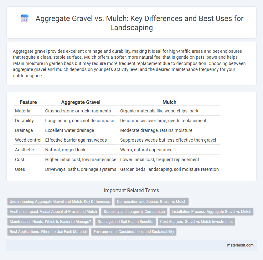 Aggregate Gravel vs. Mulch: Key Differences and Best Uses for Landscaping