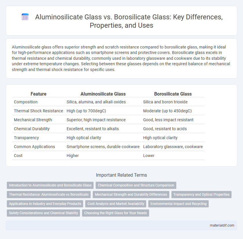 Aluminosilicate Glass vs. Borosilicate Glass: Key Differences, Properties, and Uses