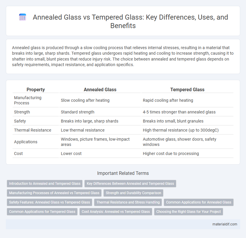 Annealed Glass vs Tempered Glass: Key Differences, Uses, and Benefits