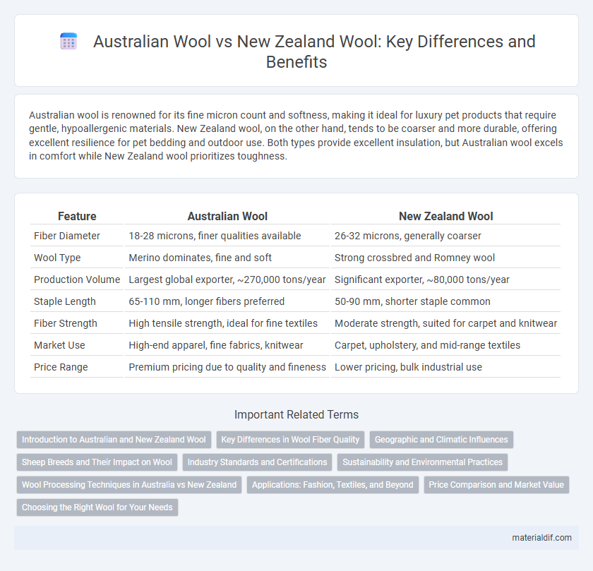 Australian Wool vs New Zealand Wool: Key Differences and Benefits