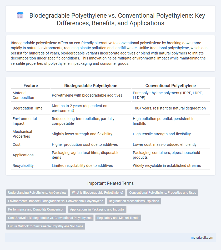 Biodegradable Polyethylene vs. Conventional Polyethylene: Key Differences, Benefits, and Applications