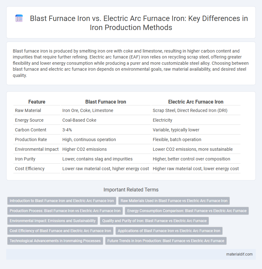 Blast Furnace Iron vs. Electric Arc Furnace Iron: Key Differences in Iron Production Methods