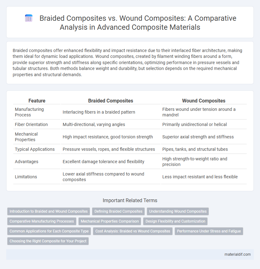 Braided Composites vs. Wound Composites: A Comparative Analysis in Advanced Composite Materials