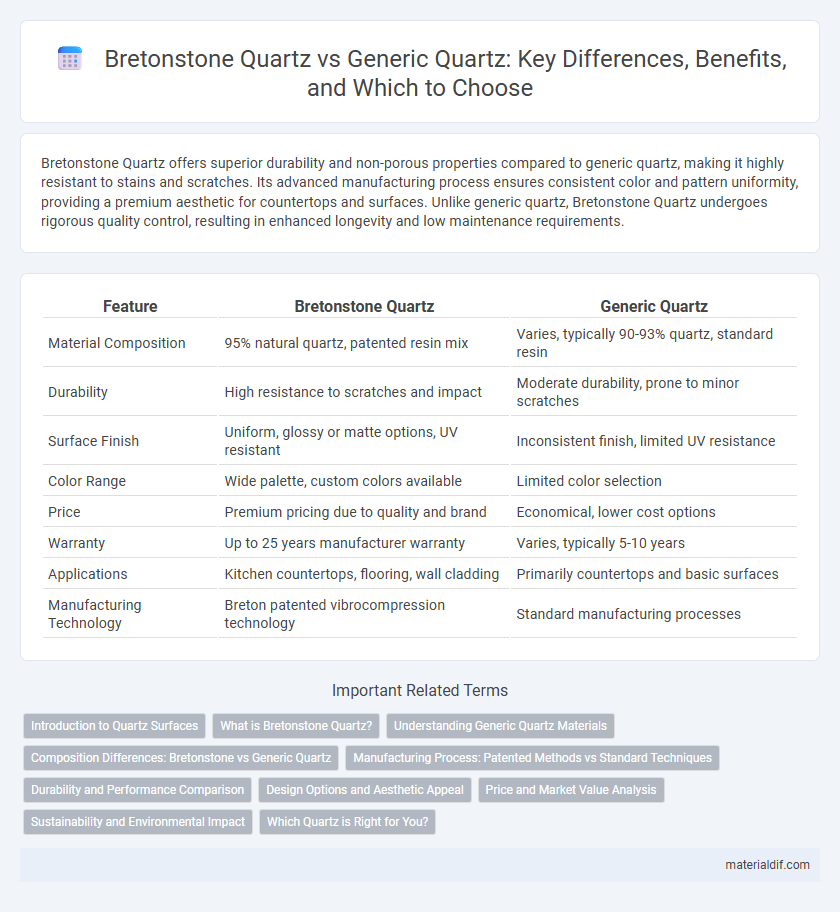 Bretonstone Quartz vs Generic Quartz: Key Differences, Benefits, and Which to Choose