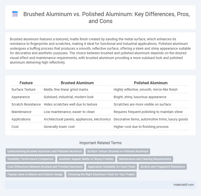 Brushed Aluminum vs. Polished Aluminum: Key Differences, Pros, and Cons