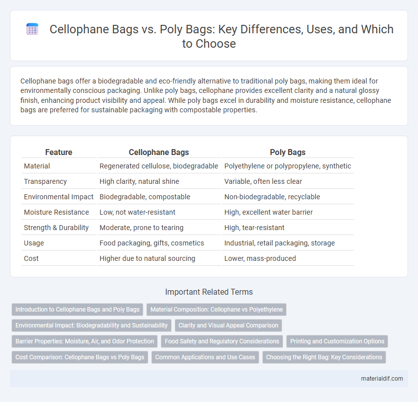 Cellophane Bags vs. Poly Bags: Key Differences, Uses, and Which to Choose
