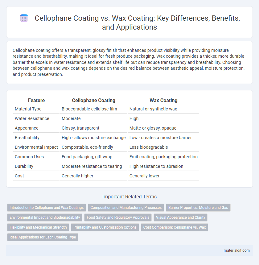 Cellophane Coating vs. Wax Coating: Key Differences, Benefits, and Applications