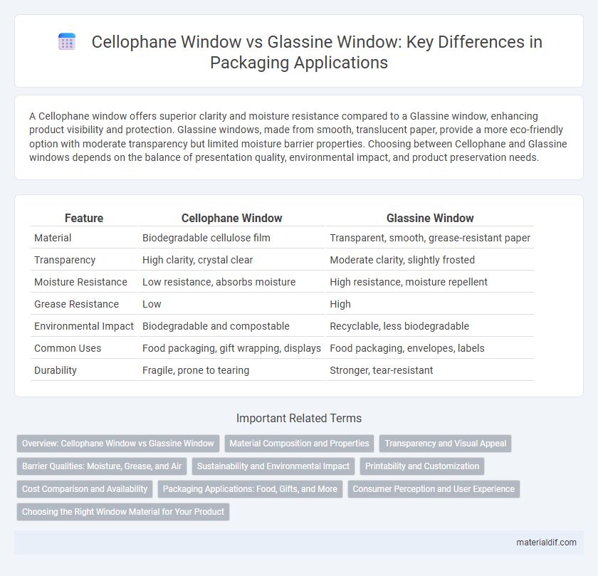 Cellophane Window vs Glassine Window: Key Differences in Packaging Applications
