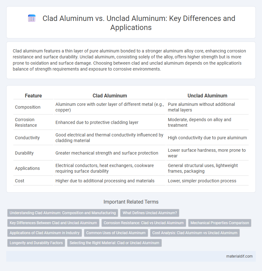 Clad Aluminum vs. Unclad Aluminum: Key Differences and Applications