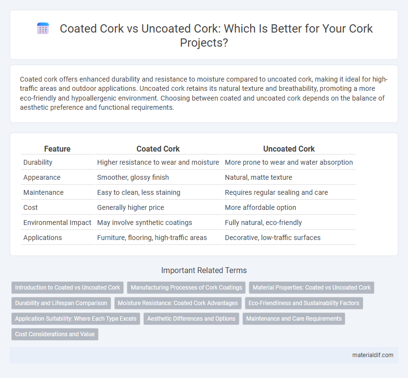 Coated Cork vs Uncoated Cork: Which Is Better for Your Cork Projects?