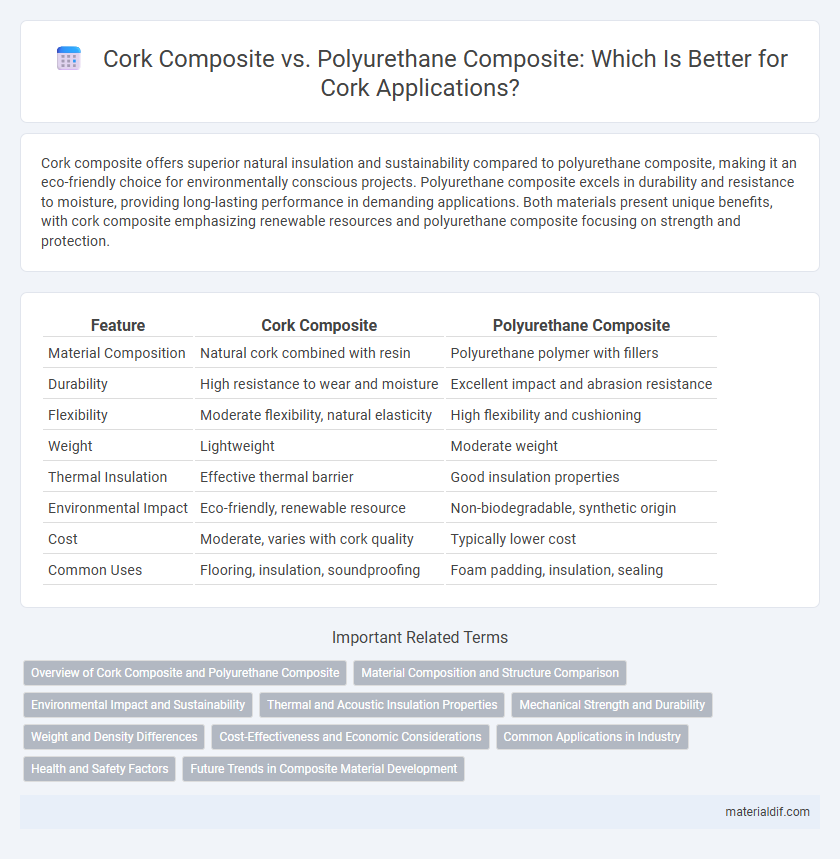 Cork Composite vs. Polyurethane Composite: Which Is Better for Cork Applications?