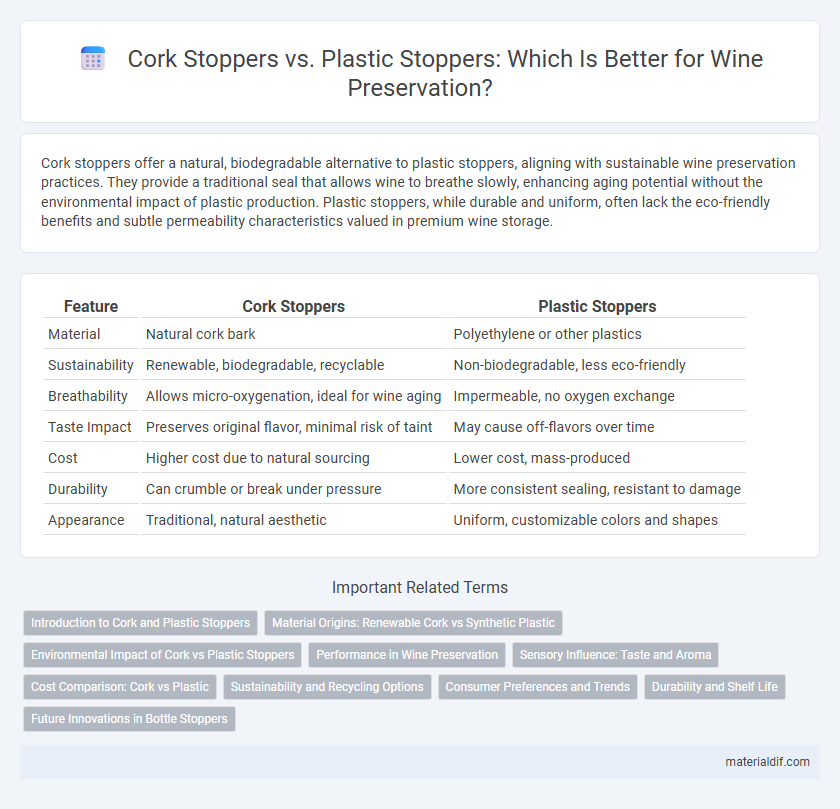 Cork Stoppers vs. Plastic Stoppers: Which Is Better for Wine Preservation?