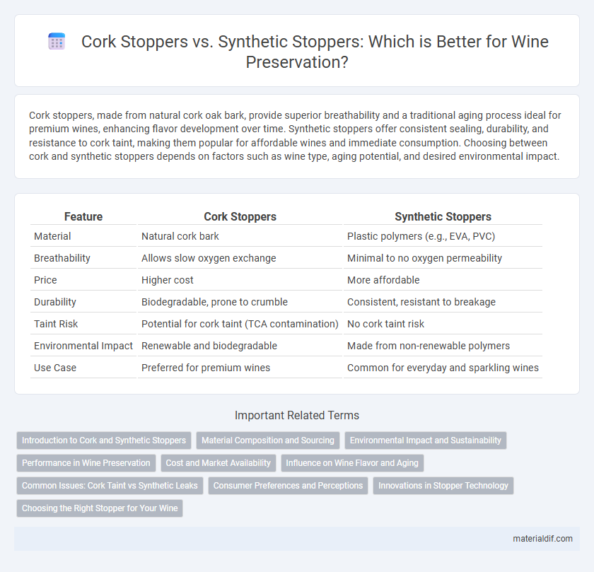 Cork Stoppers vs. Synthetic Stoppers: Which is Better for Wine Preservation?