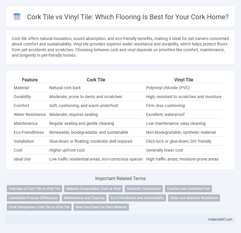 Cork Tile vs Vinyl Tile: Which Flooring Is Best for Your Cork Home?