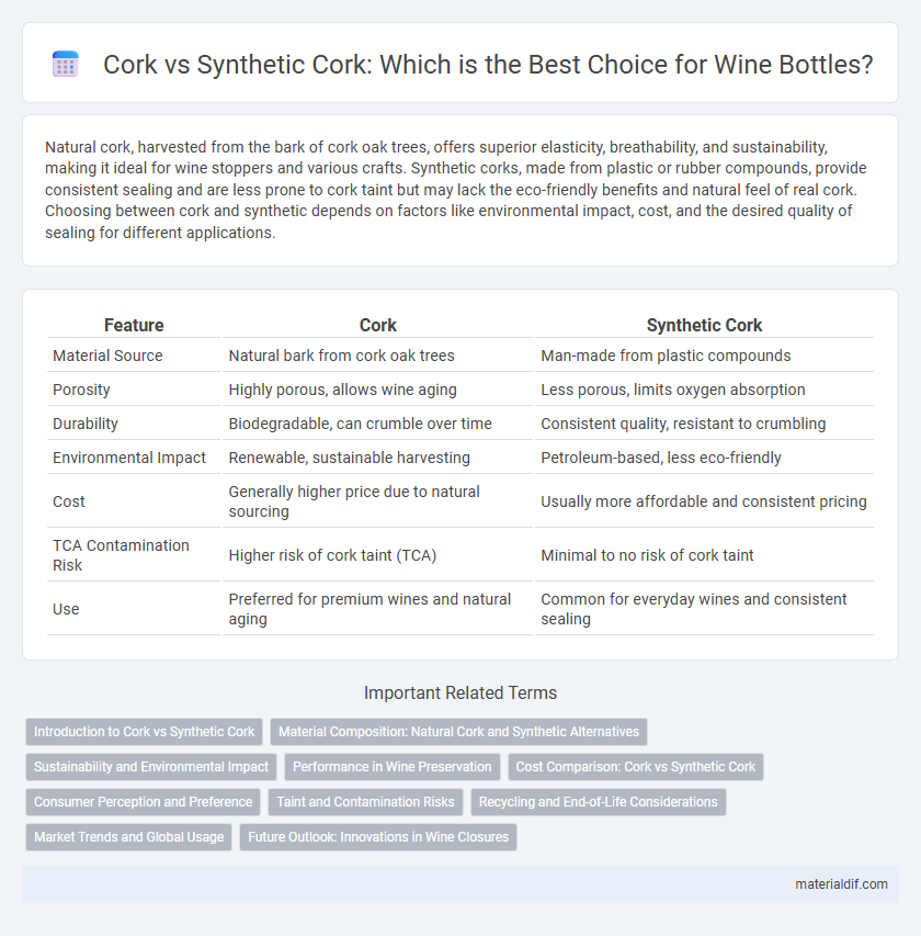 Cork vs Synthetic Cork: Which is the Best Choice for Wine Bottles?