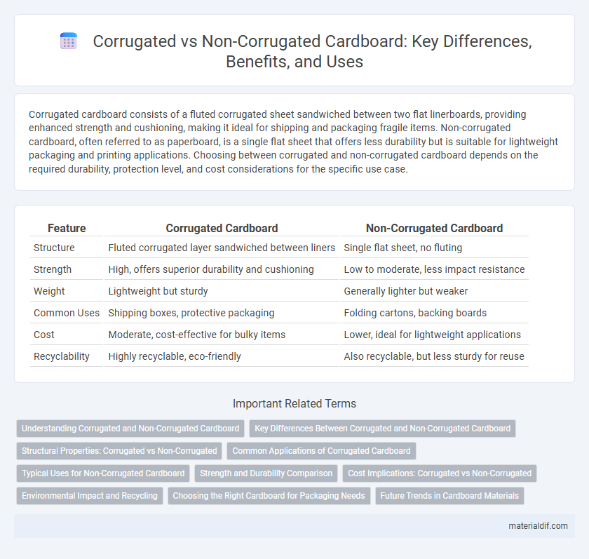 Corrugated vs Non-Corrugated Cardboard: Key Differences, Benefits, and Uses