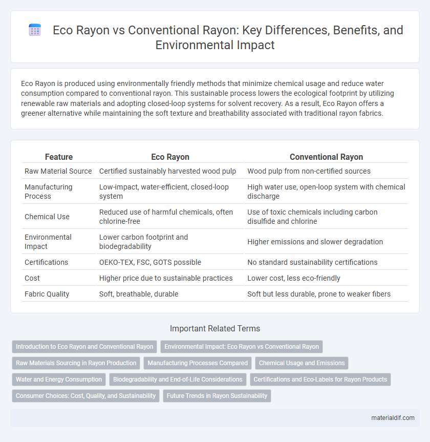 Eco Rayon vs Conventional Rayon: Key Differences, Benefits, and Environmental Impact
