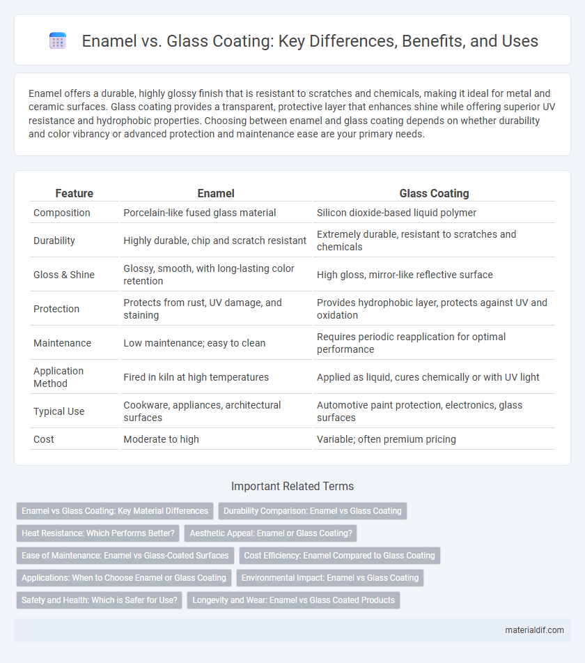 Enamel vs. Glass Coating: Key Differences, Benefits, and Uses