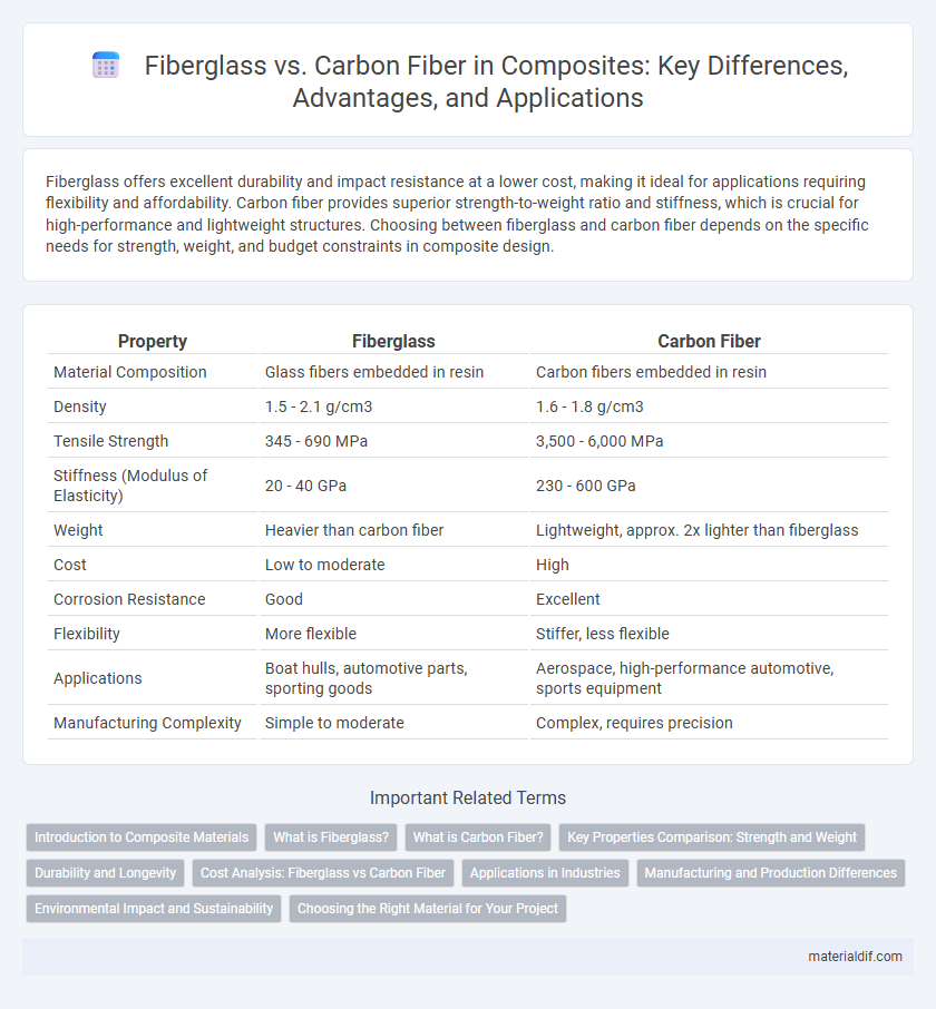 Fiberglass vs. Carbon Fiber in Composites: Key Differences, Advantages, and Applications