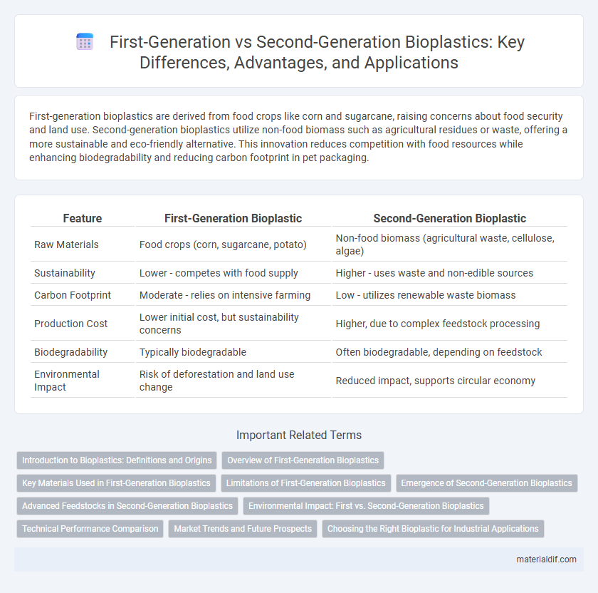 First-Generation vs Second-Generation Bioplastics: Key Differences, Advantages, and Applications