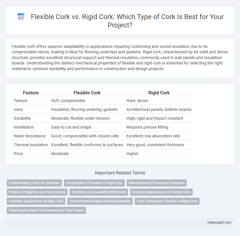 Flexible Cork vs. Rigid Cork: Which Type of Cork Is Best for Your Project?