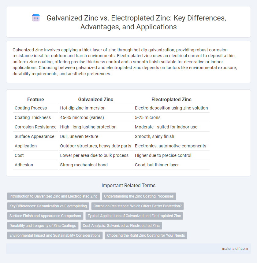 Galvanized Zinc vs. Electroplated Zinc: Key Differences, Advantages, and Applications
