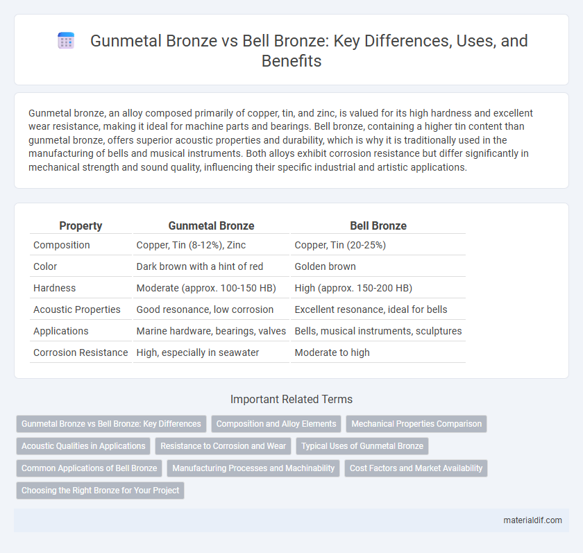 Gunmetal Bronze vs Bell Bronze: Key Differences, Uses, and Benefits