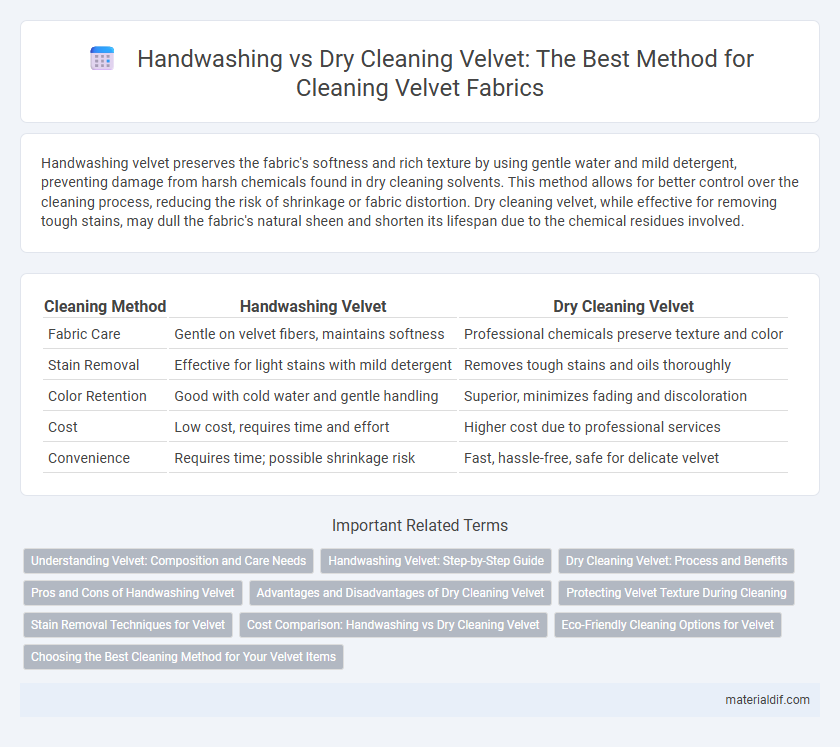 Handwashing vs Dry Cleaning Velvet: The Best Method for Cleaning Velvet Fabrics