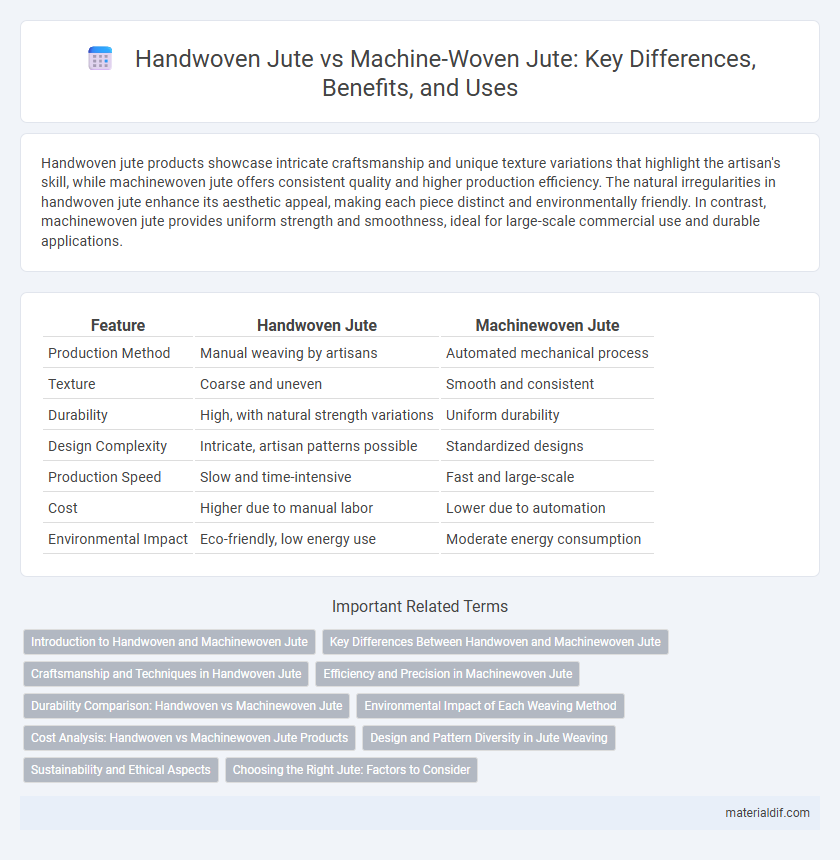 Handwoven Jute vs Machine-Woven Jute: Key Differences, Benefits, and Uses