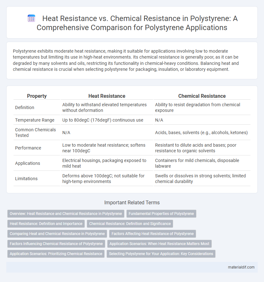 Heat Resistance vs. Chemical Resistance in Polystyrene: A Comprehensive Comparison for Polystyrene Applications