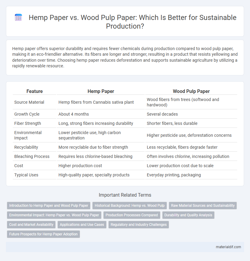 Hemp Paper vs. Wood Pulp Paper: Which Is Better for Sustainable Production?