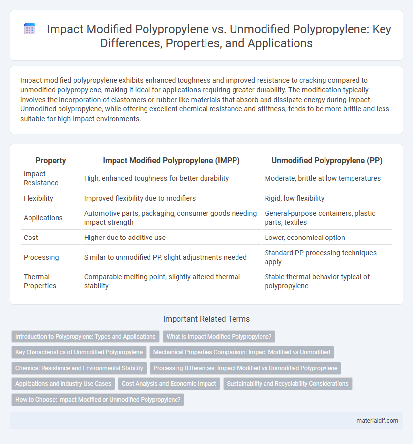 Impact Modified Polypropylene vs. Unmodified Polypropylene: Key Differences, Properties, and Applications