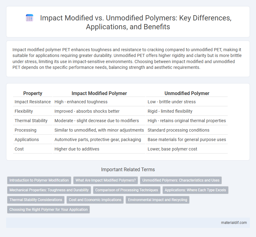 Impact Modified vs. Unmodified Polymers: Key Differences, Applications, and Benefits