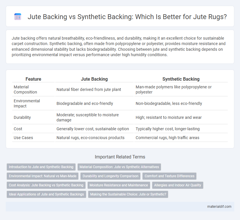 Jute Backing vs Synthetic Backing: Which Is Better for Jute Rugs?