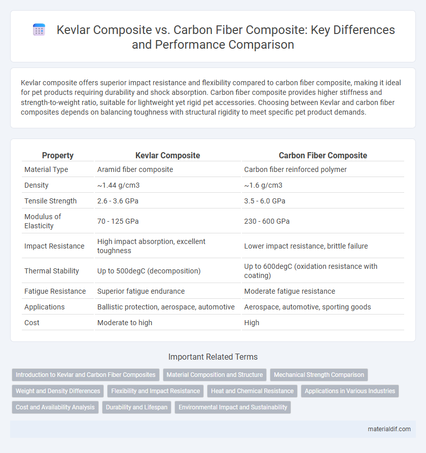 Kevlar Composite vs. Carbon Fiber Composite: Key Differences and Performance Comparison