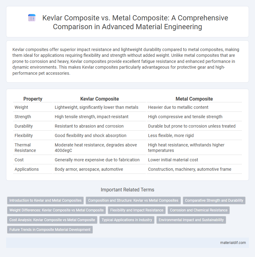 Kevlar Composite vs. Metal Composite: A Comprehensive Comparison in Advanced Material Engineering