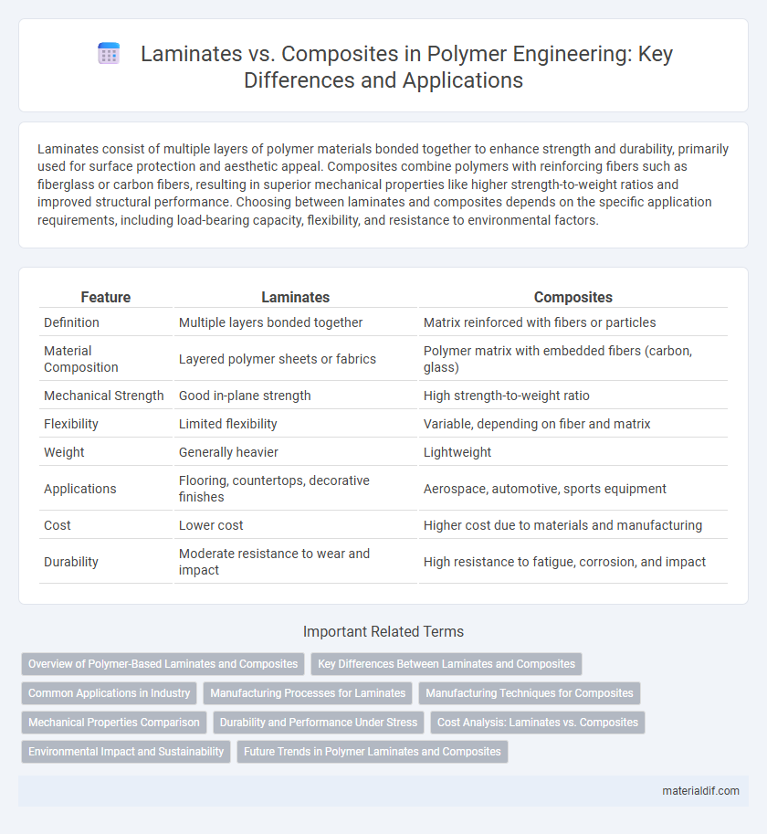 Laminates vs. Composites in Polymer Engineering: Key Differences and Applications