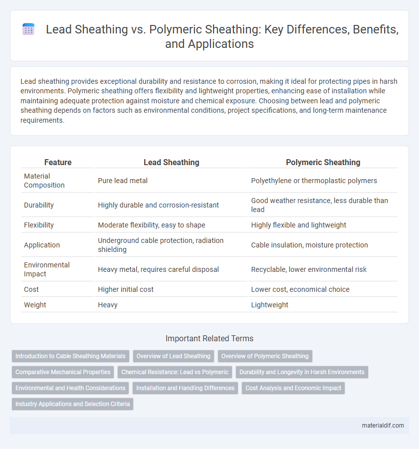 Lead Sheathing vs. Polymeric Sheathing: Key Differences, Benefits, and Applications