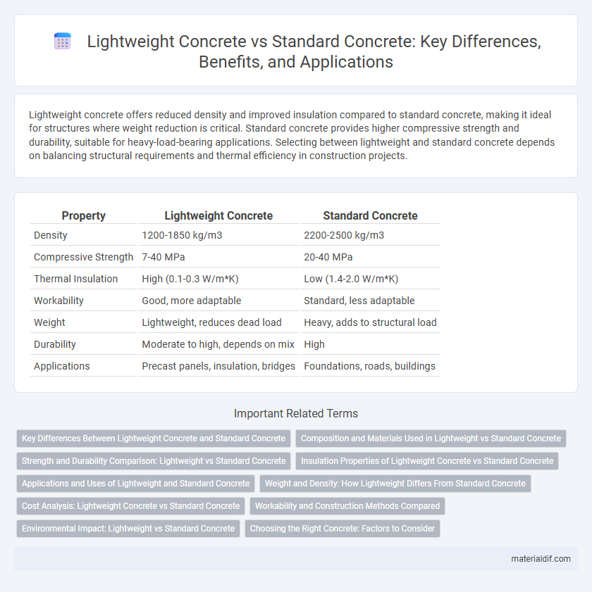 Lightweight Concrete vs Standard Concrete: Key Differences, Benefits, and Applications