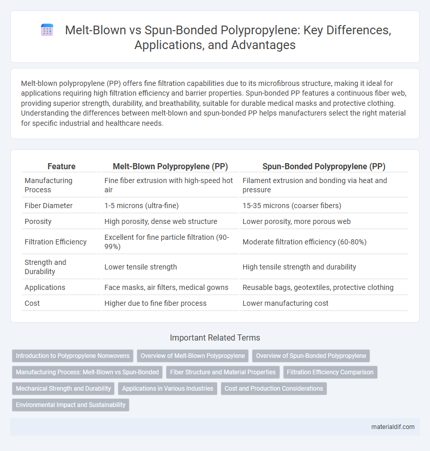 Melt-Blown vs Spun-Bonded Polypropylene: Key Differences, Applications, and Advantages