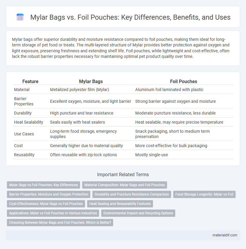 Mylar Bags vs. Foil Pouches: Key Differences, Benefits, and Uses