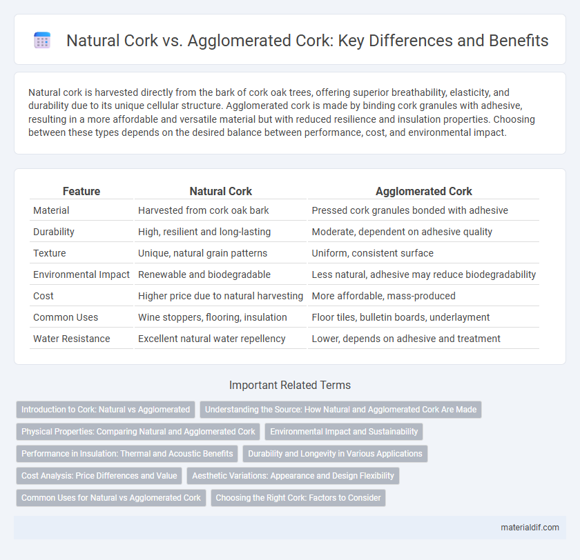Natural Cork vs. Agglomerated Cork: Key Differences and Benefits