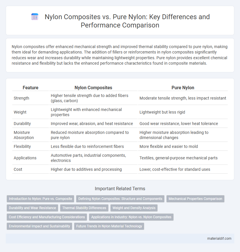 Nylon Composites vs. Pure Nylon: Key Differences and Performance Comparison