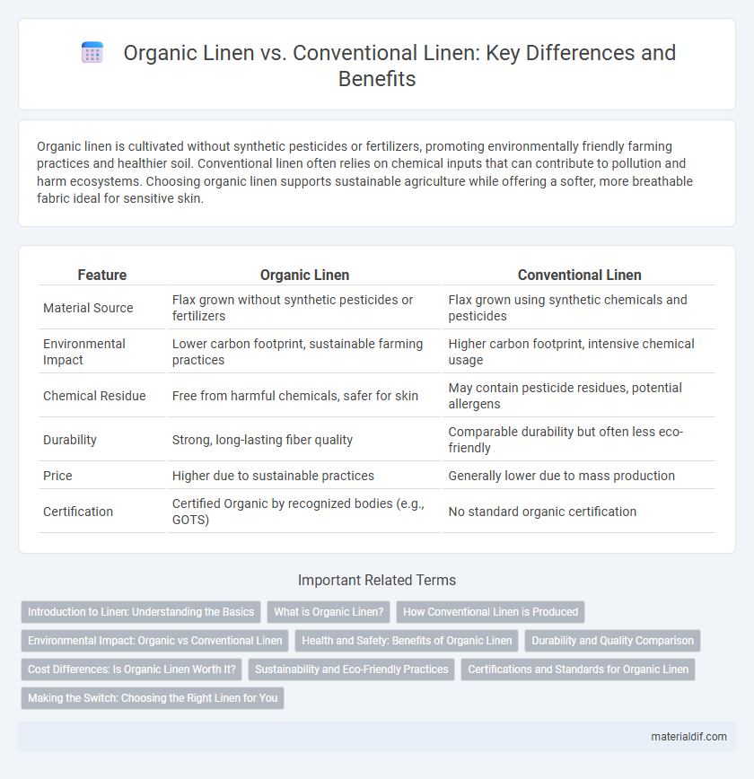 Organic Linen vs. Conventional Linen: Key Differences and Benefits