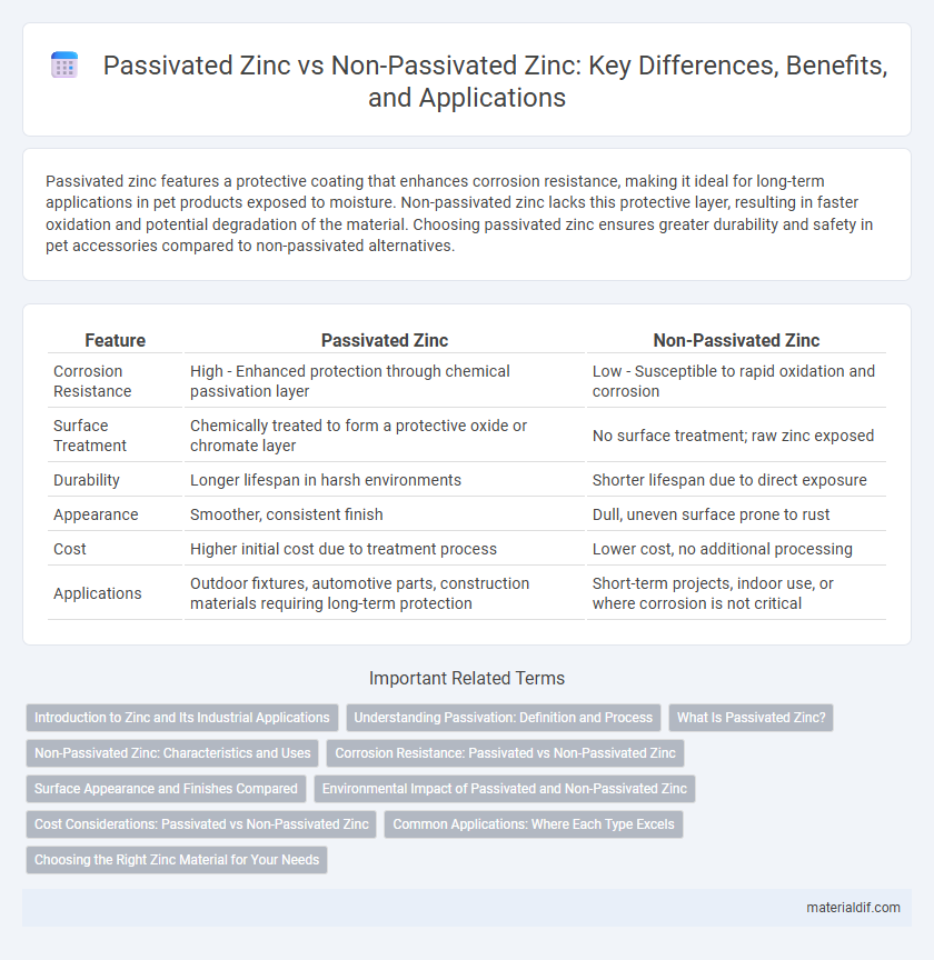 Passivated Zinc vs Non-Passivated Zinc: Key Differences, Benefits, and Applications