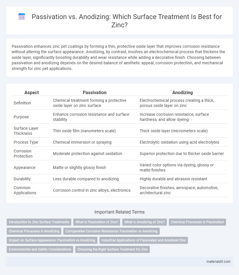 Passivation vs. Anodizing: Which Surface Treatment Is Best for Zinc?