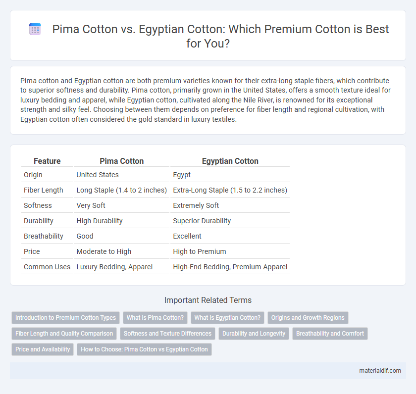 Pima Cotton vs. Egyptian Cotton: Which Premium Cotton is Best for You?