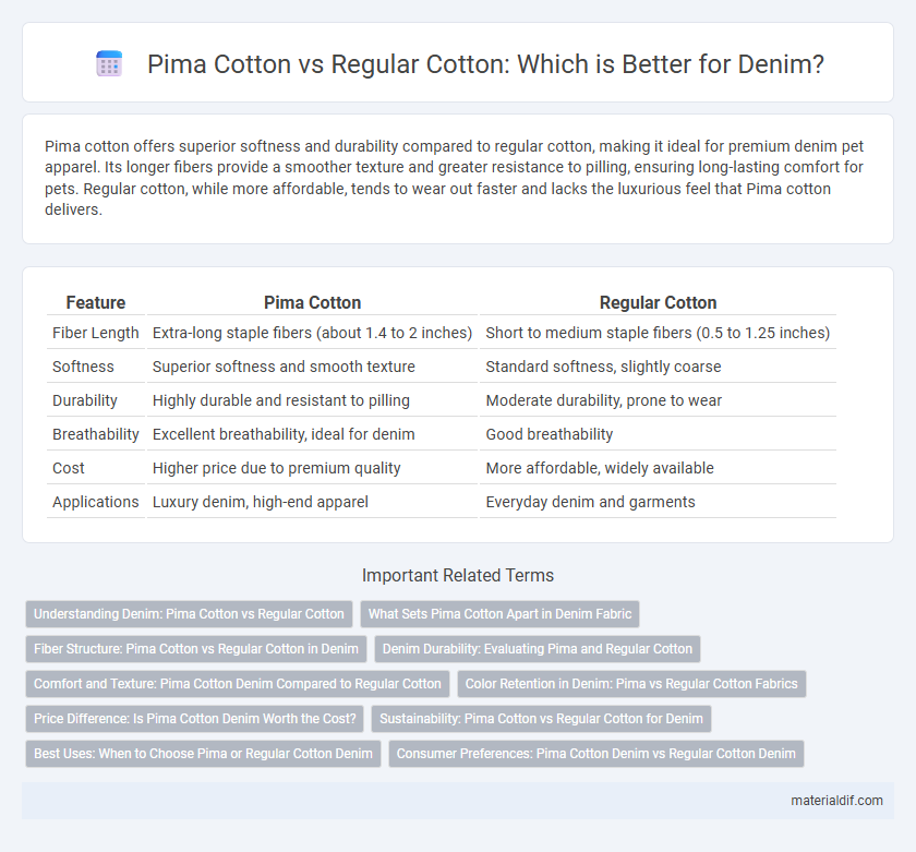 Pima Cotton vs Regular Cotton: Which is Better for Denim?