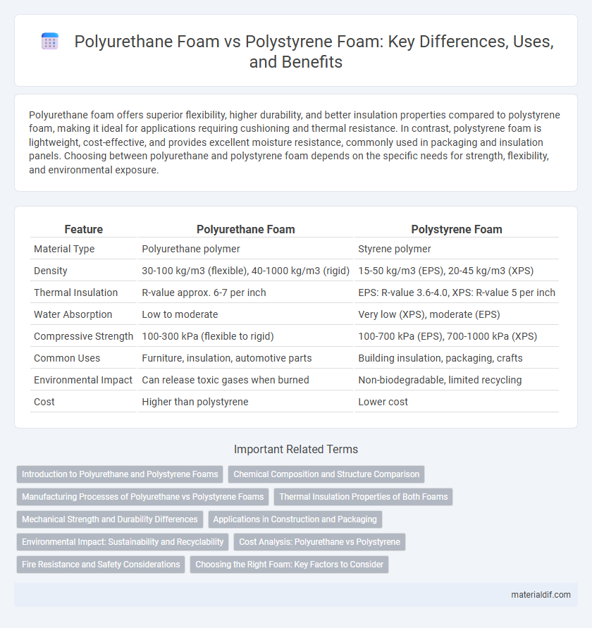 Polyurethane Foam vs Polystyrene Foam: Key Differences, Uses, and Benefits