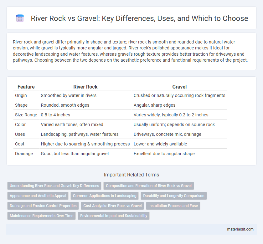 River Rock vs Gravel: Key Differences, Uses, and Which to Choose